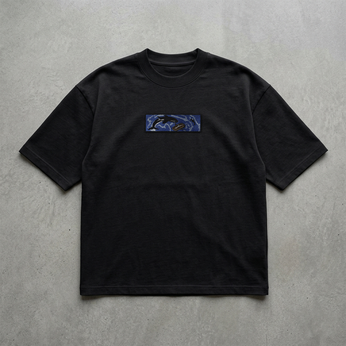 Okyanus Nakışlı Tshirt