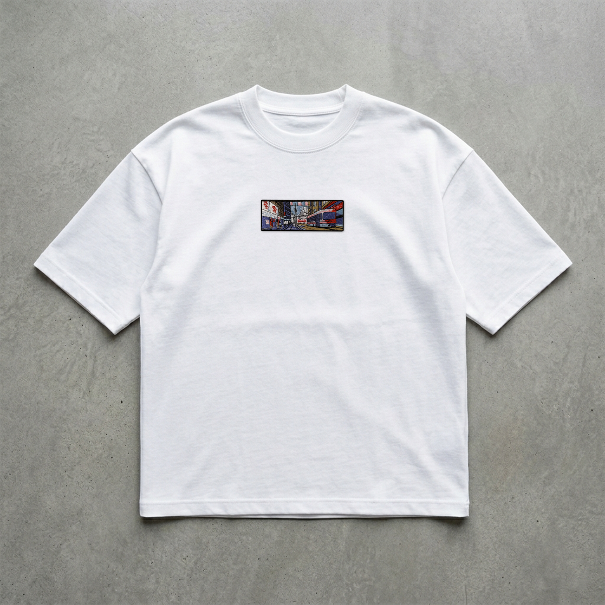 Tokyo Nakışlı Tshirt