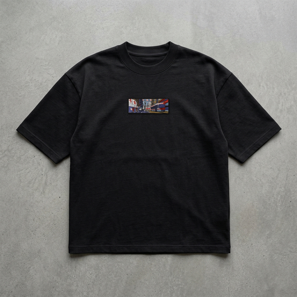 Tokyo Nakışlı Tshirt