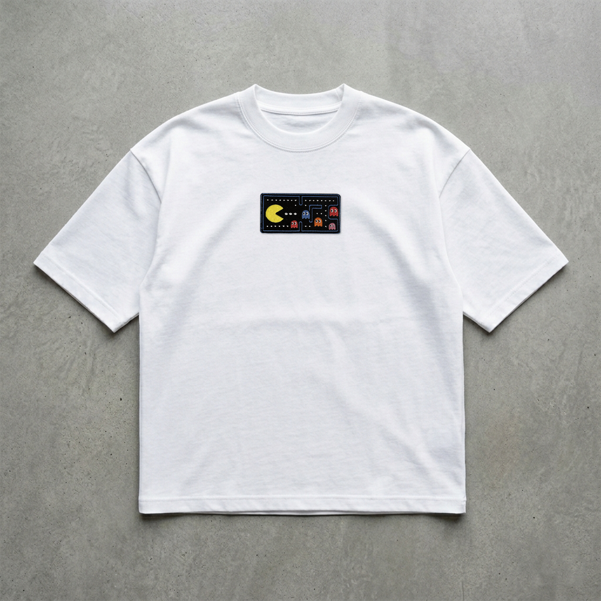Pac-Man Nakışlı Tshirt