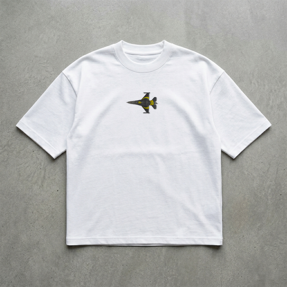 Yüksek İrtifa Nakışlı Tshirt
