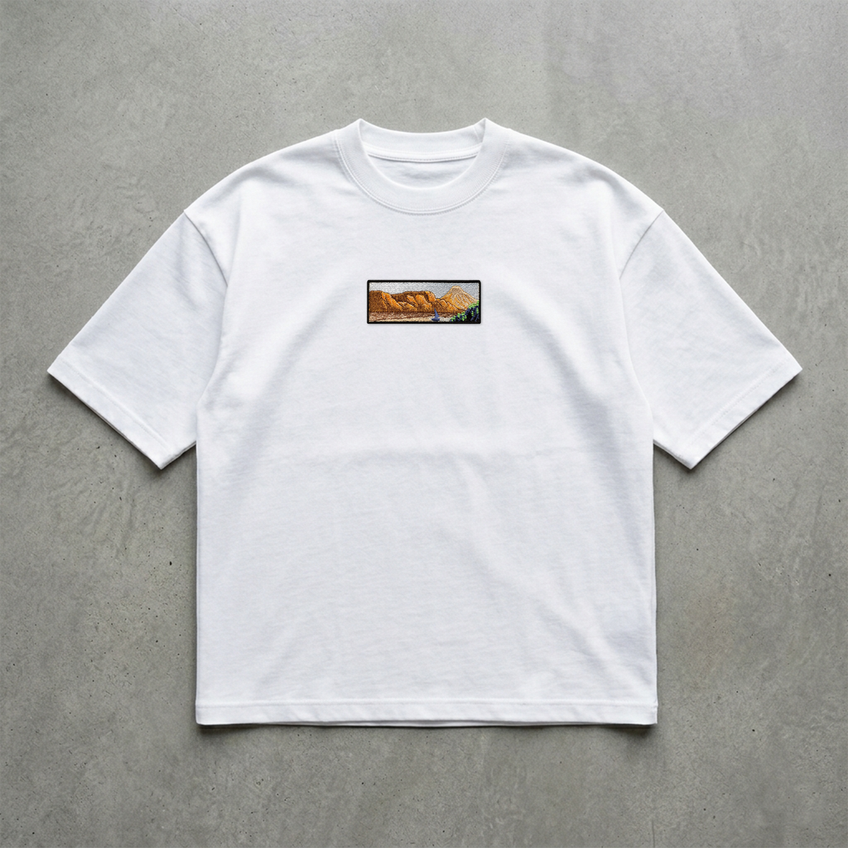 Sessiz Koy Nakışlı Tshirt