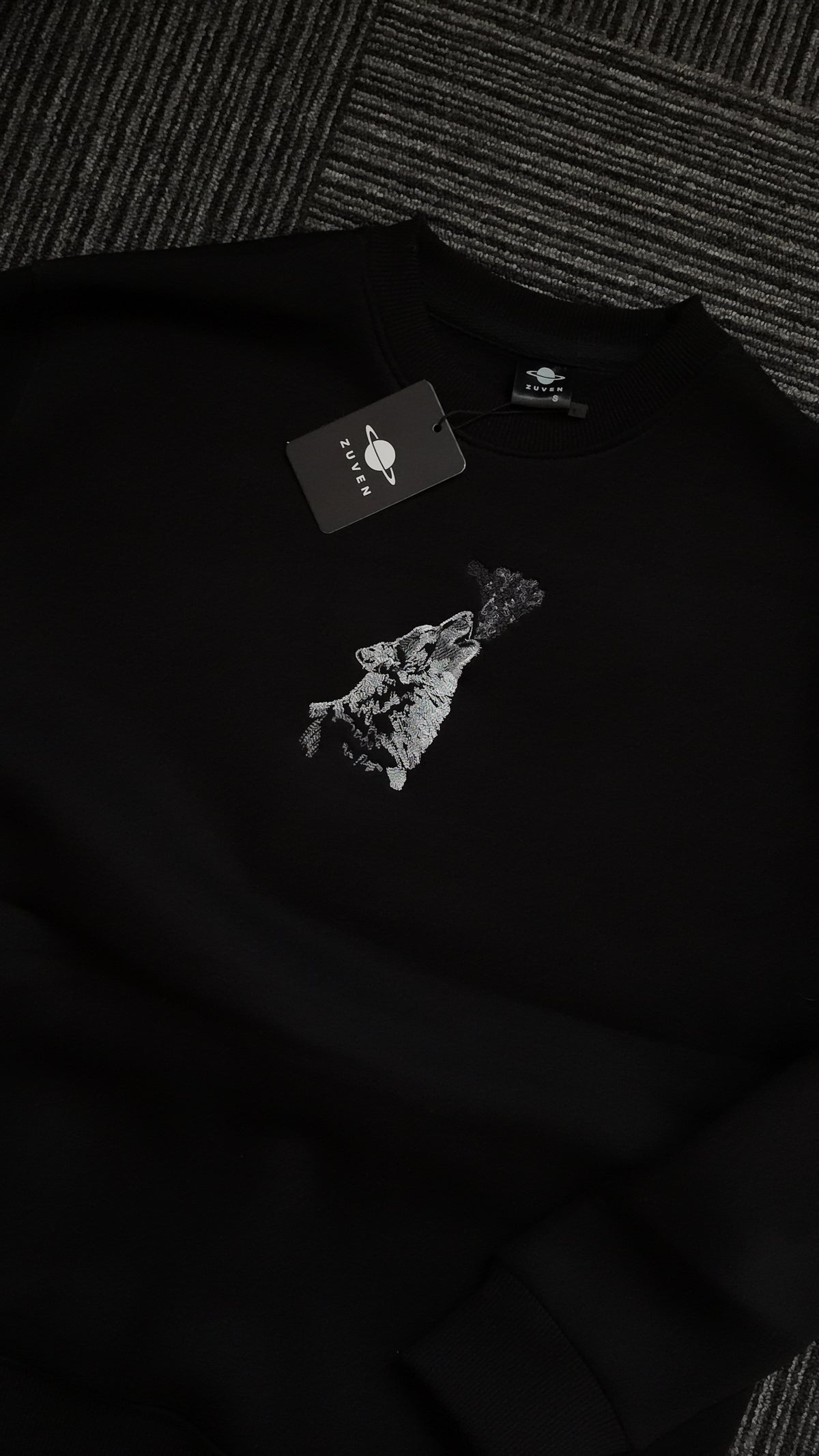 Bozkurt III Nakışlı Sweatshirt