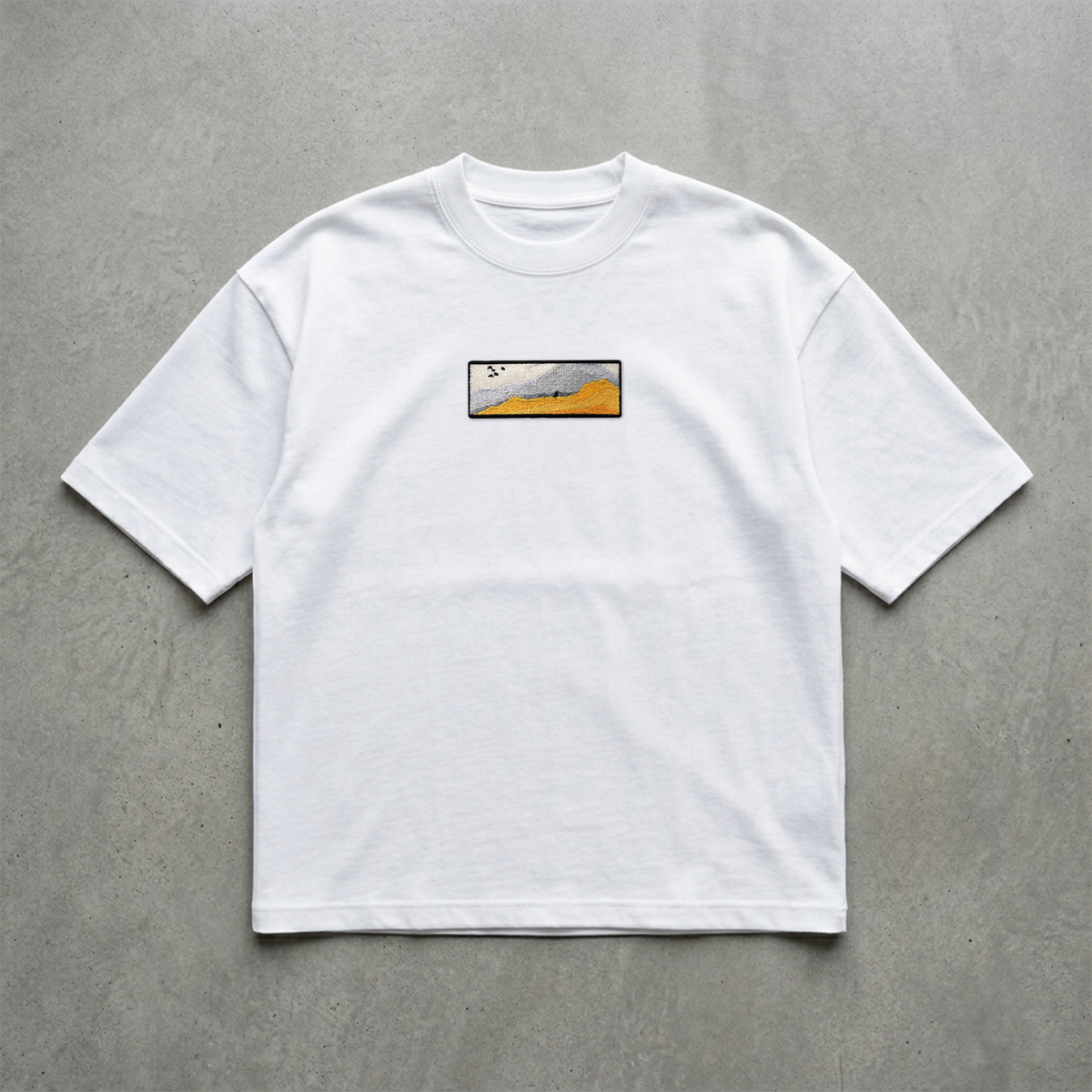 Sessiz Zirve Nakışlı Tshirt