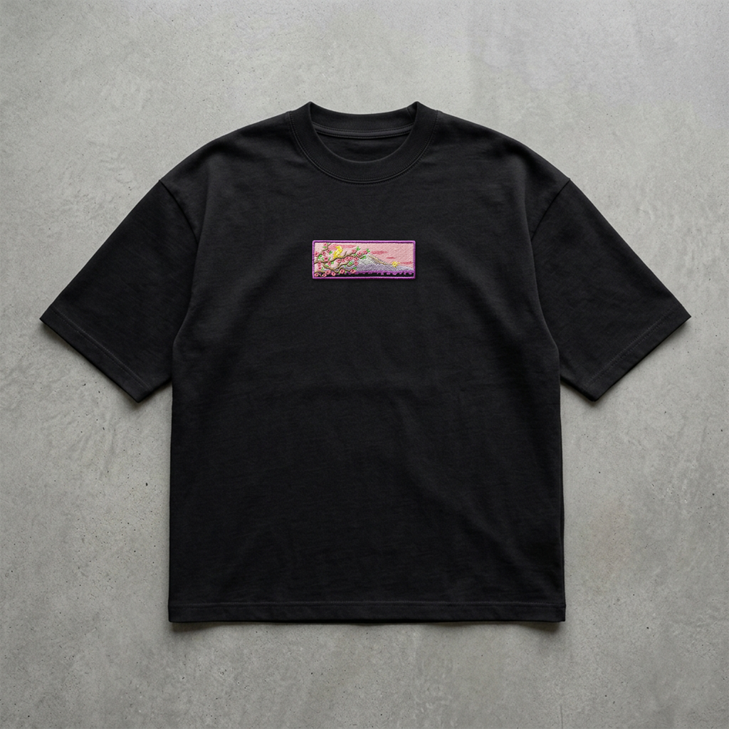 Sakura'nın Şarkısı Nakışlı Tshirt