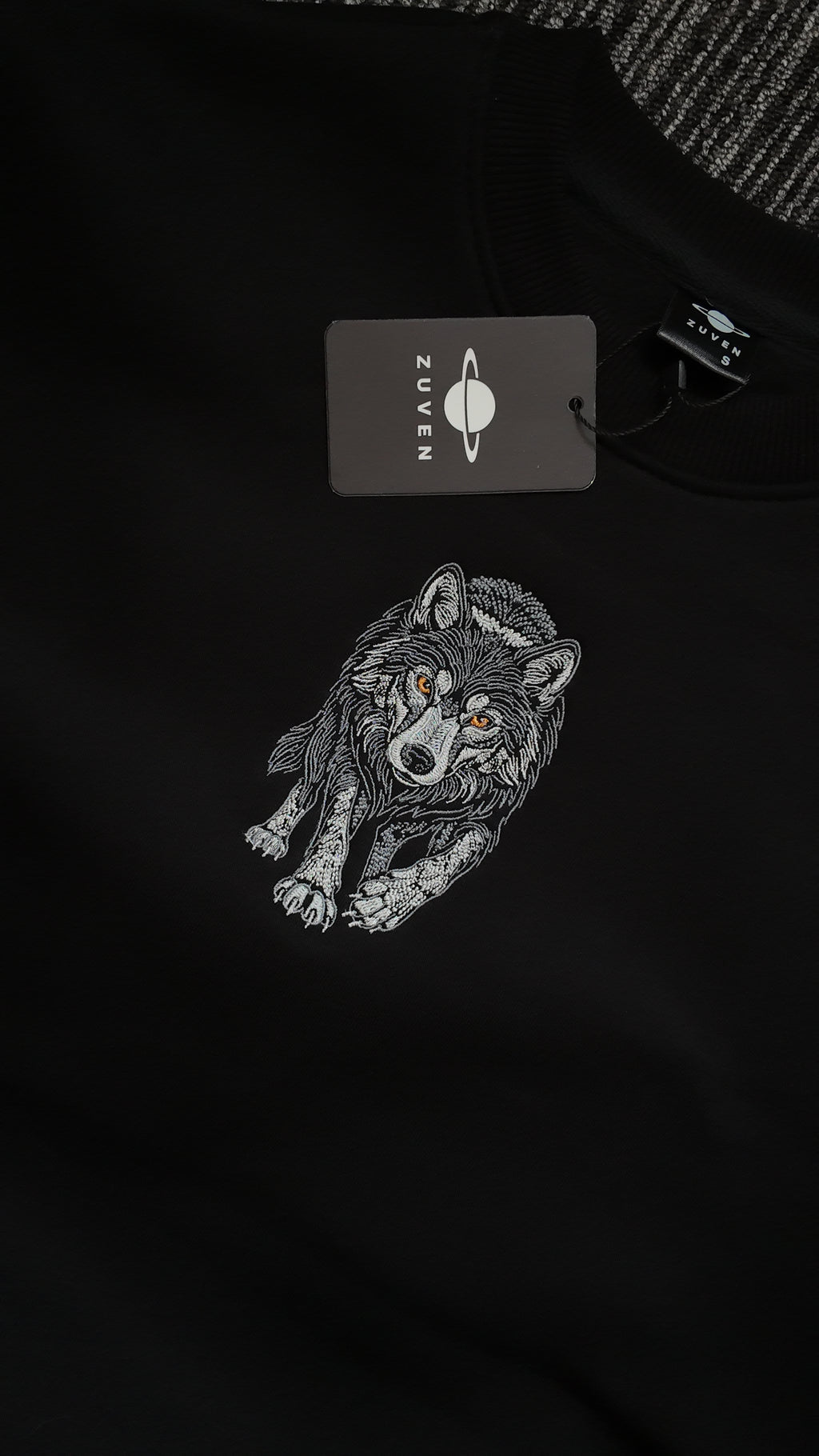 Bozkurt IV Nakışlı Sweatshirt
