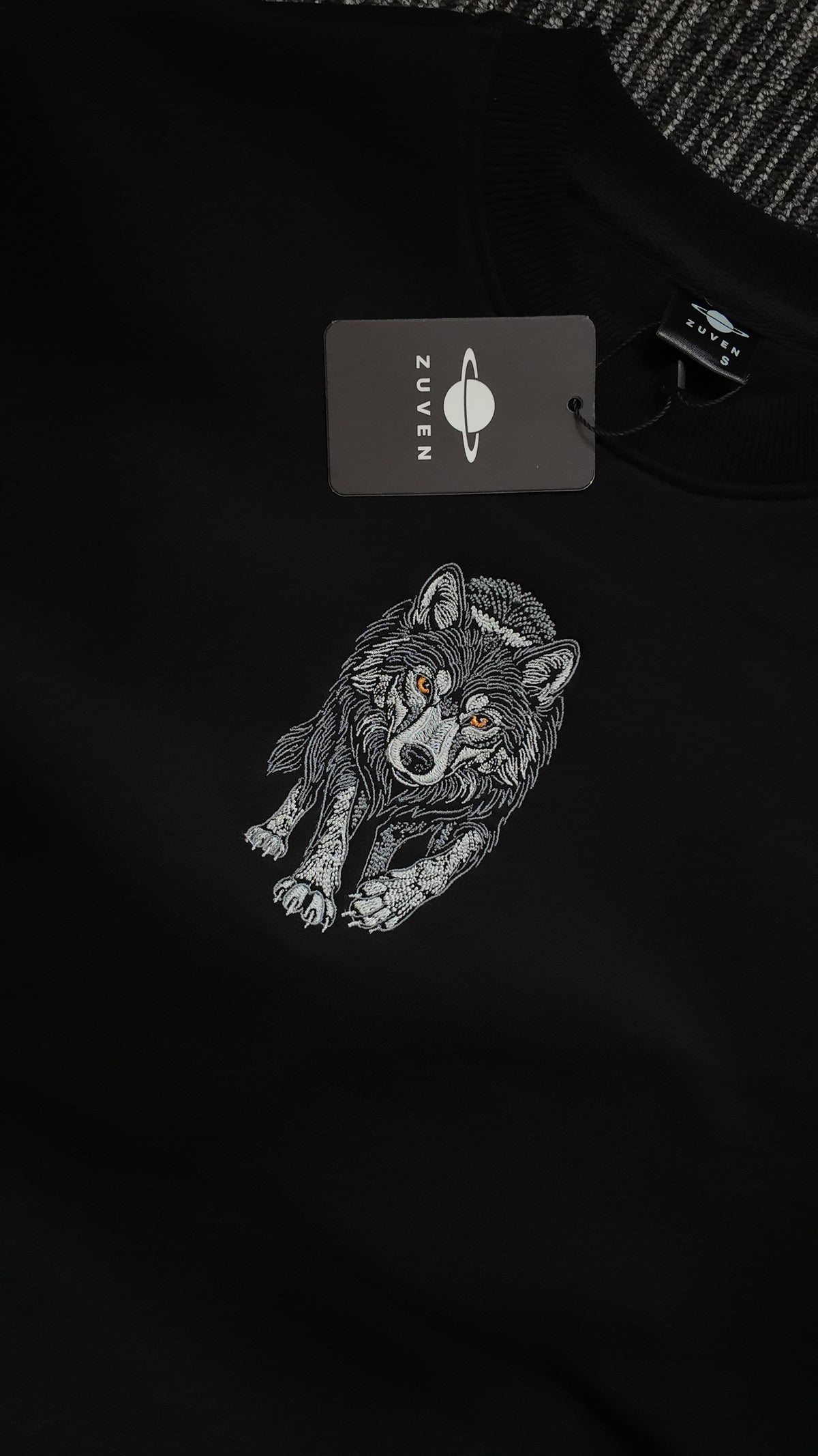 Bozkurt IV Nakışlı Sweatshirt