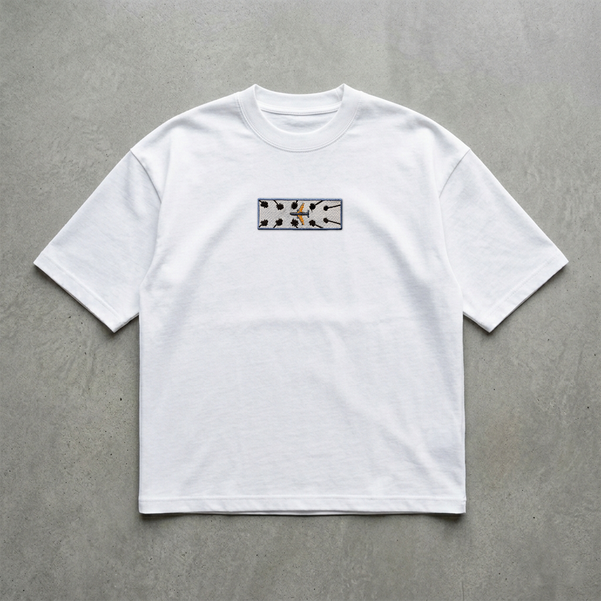 Gökyüzüyle Randevu Nakışlı Tshirt