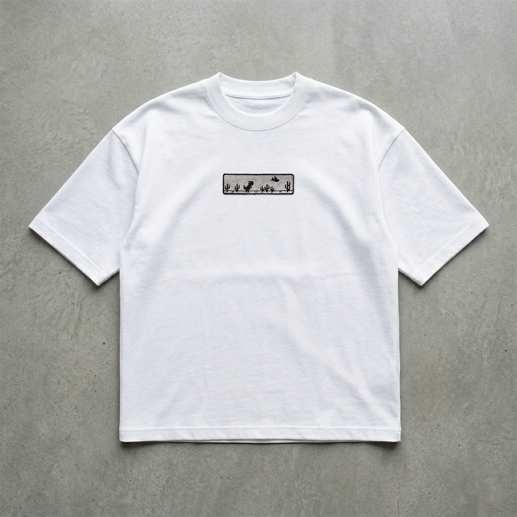 Bağlantı Yok Nakışlı Tshirt