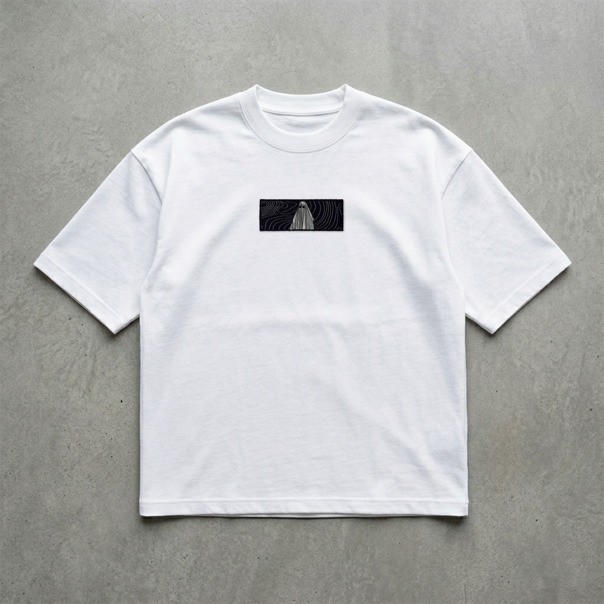 Echo Ghost Nakışlı Tshirt