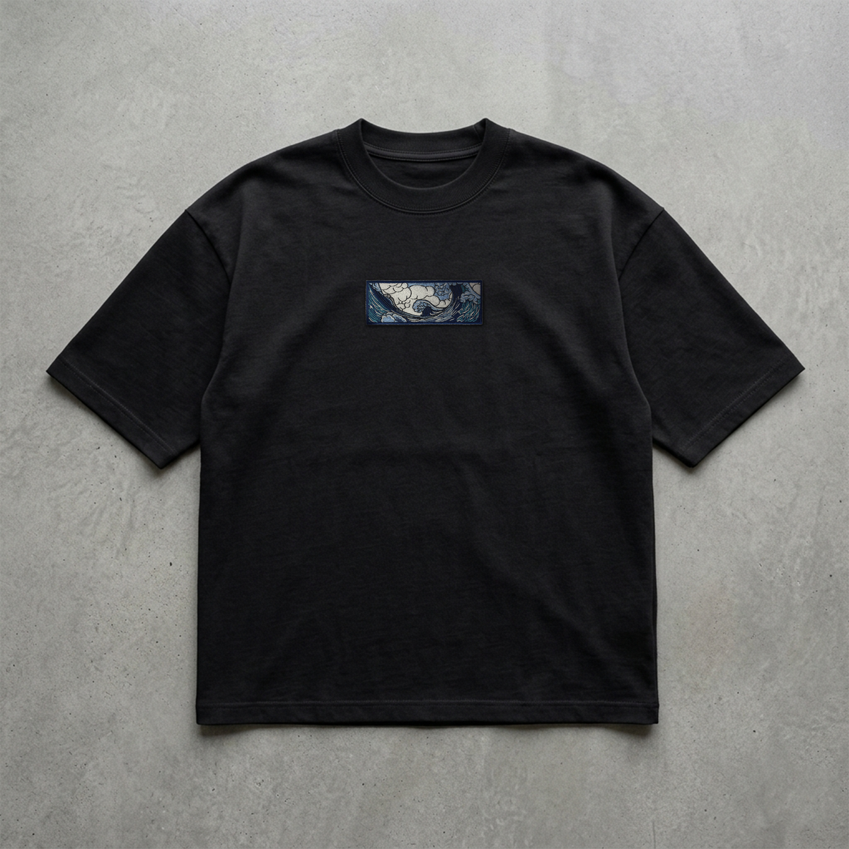 Wave Nakışlı Tshirt
