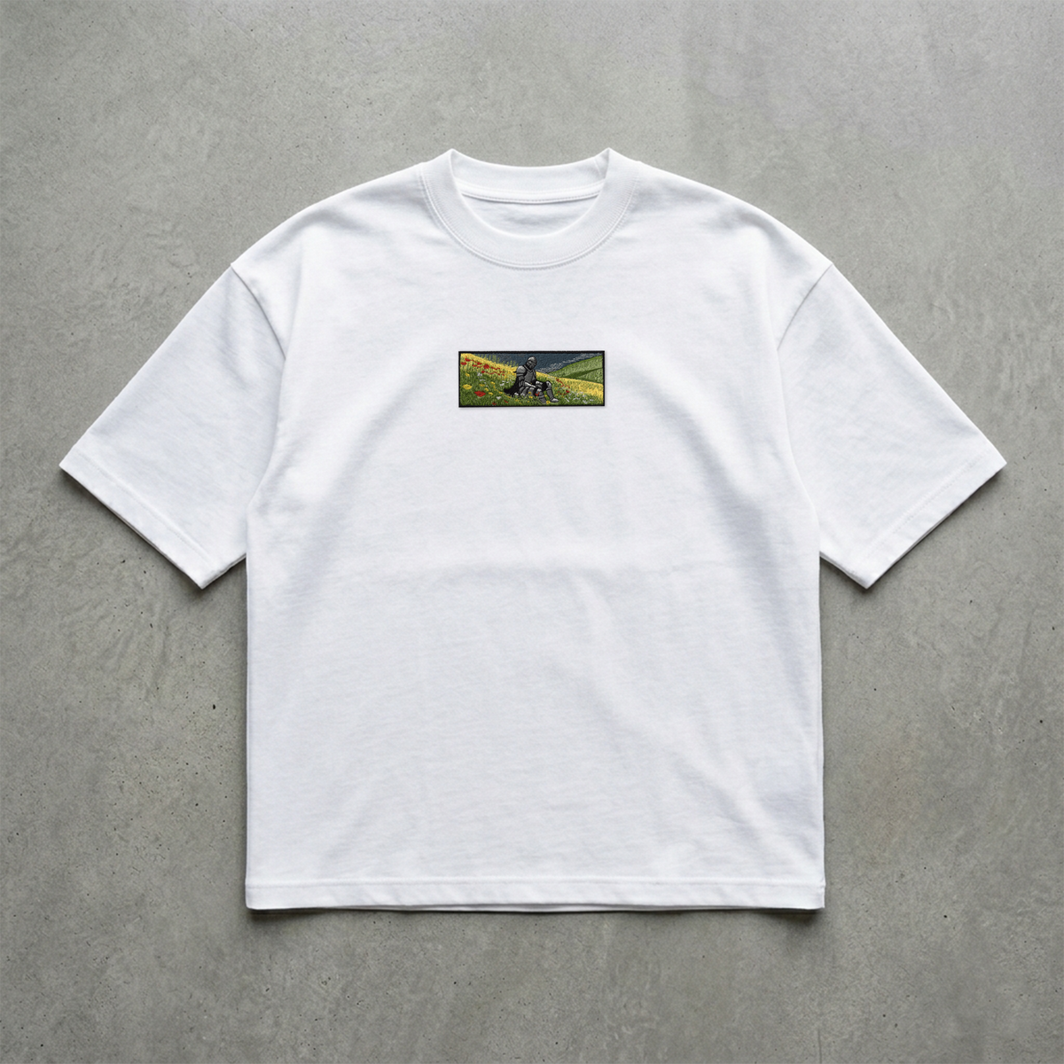 Knight Nakışlı Tshirt