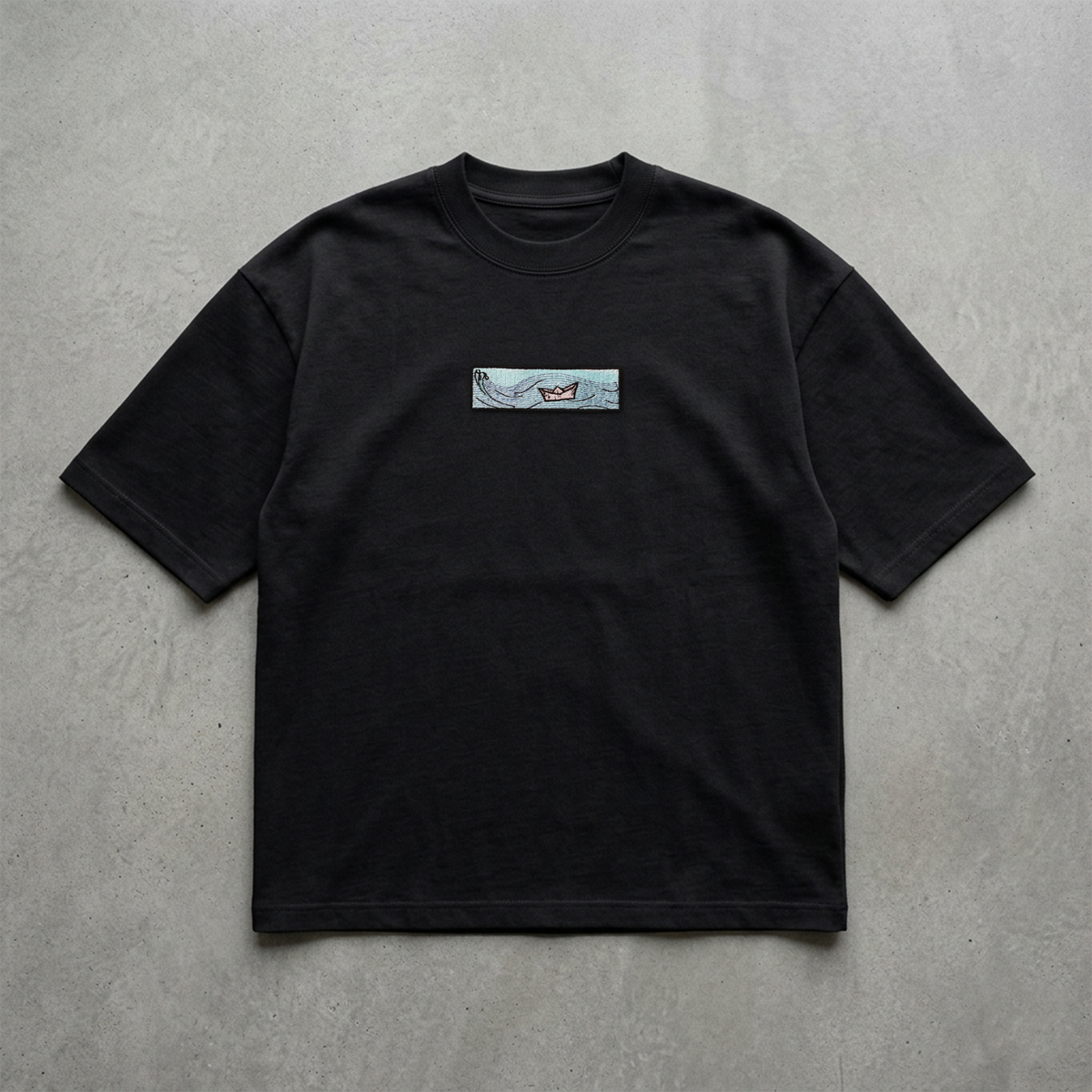 Kâğıttan Cesaret Nakışlı Tshirt
