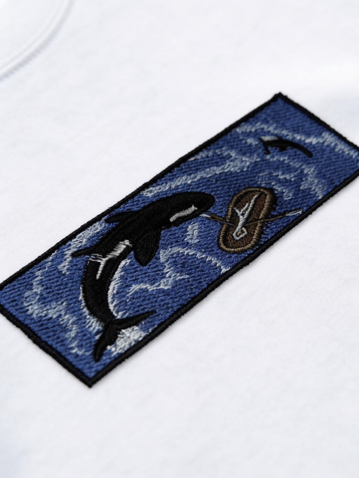Okyanus Nakışlı Sweatshirt