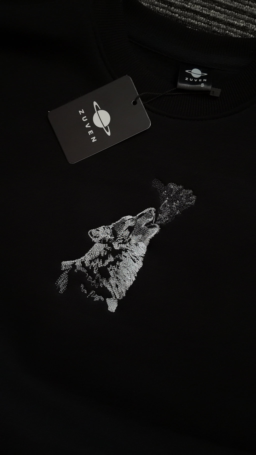 Bozkurt III Nakışlı Sweatshirt