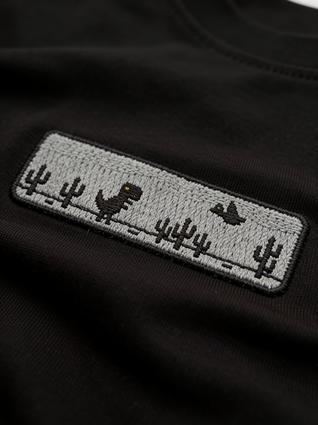 Bağlantı Yok Nakışlı Tshirt