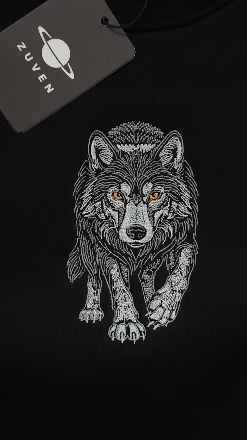Bozkurt IV Nakışlı Sweatshirt