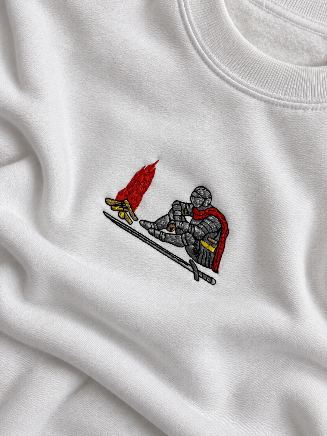 Last Knight Nakışlı Sweatshirt