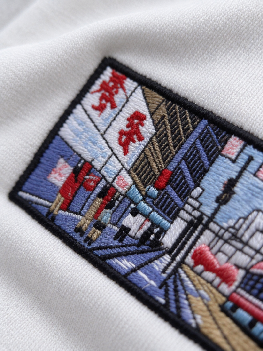 Tokyo Nakışlı Sweatshirt
