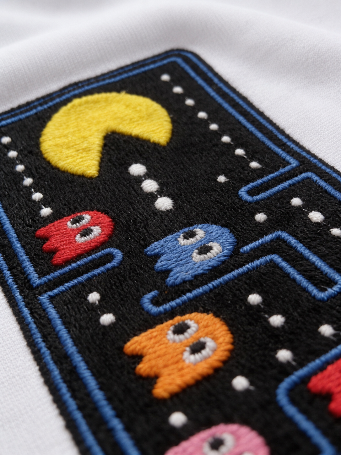 Pac-Man Nakışlı Sweatshirt