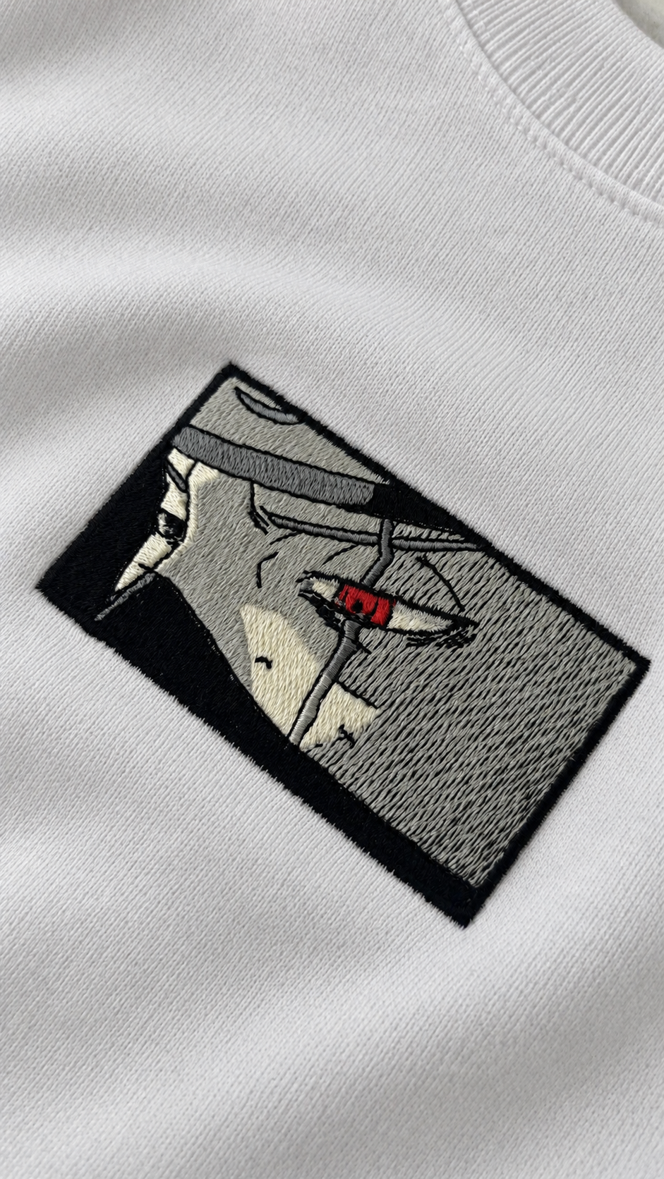 Uchiha Nakışlı Sweatshirt