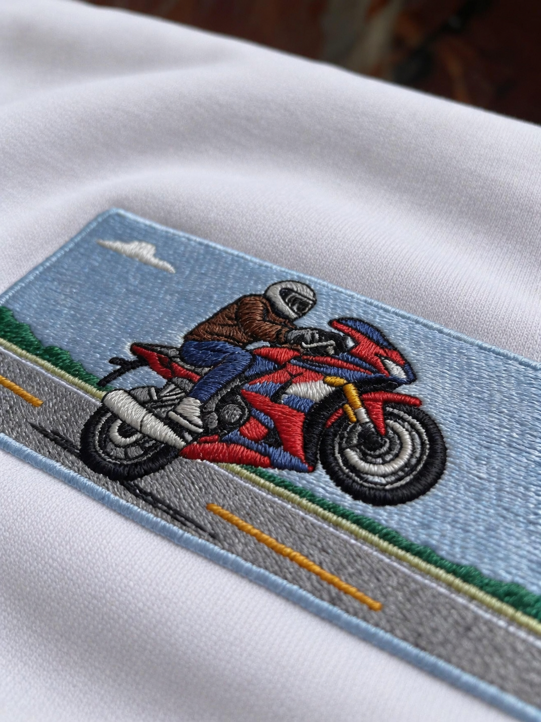 299 km/s Nakışlı Sweatshirt