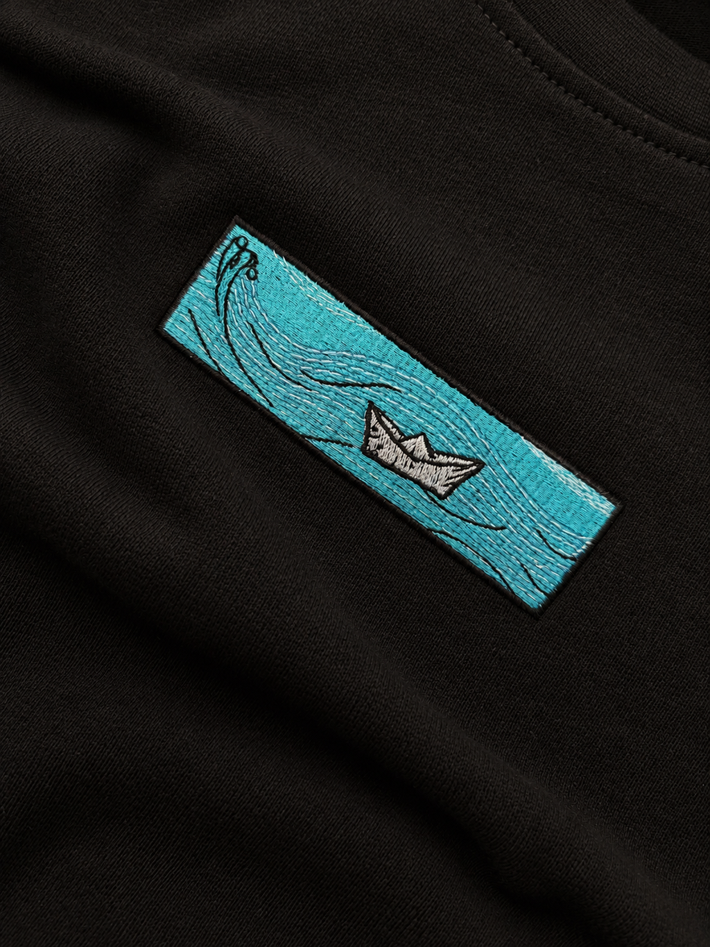 Kağıttan Cesaret Nakışlı Sweatshirt