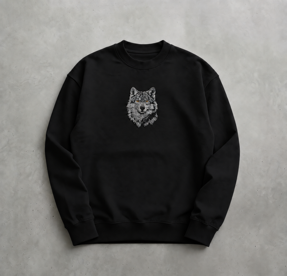 Bozkurt II Nakışlı Sweatshirt