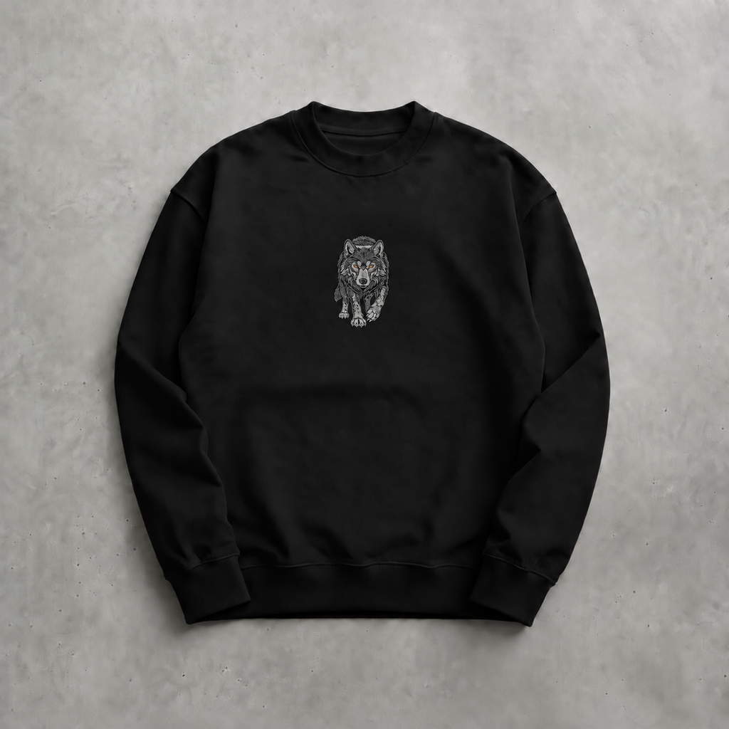 Bozkurt IV Nakışlı Sweatshirt