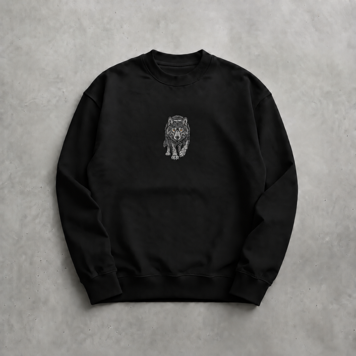Bozkurt IV Nakışlı Sweatshirt