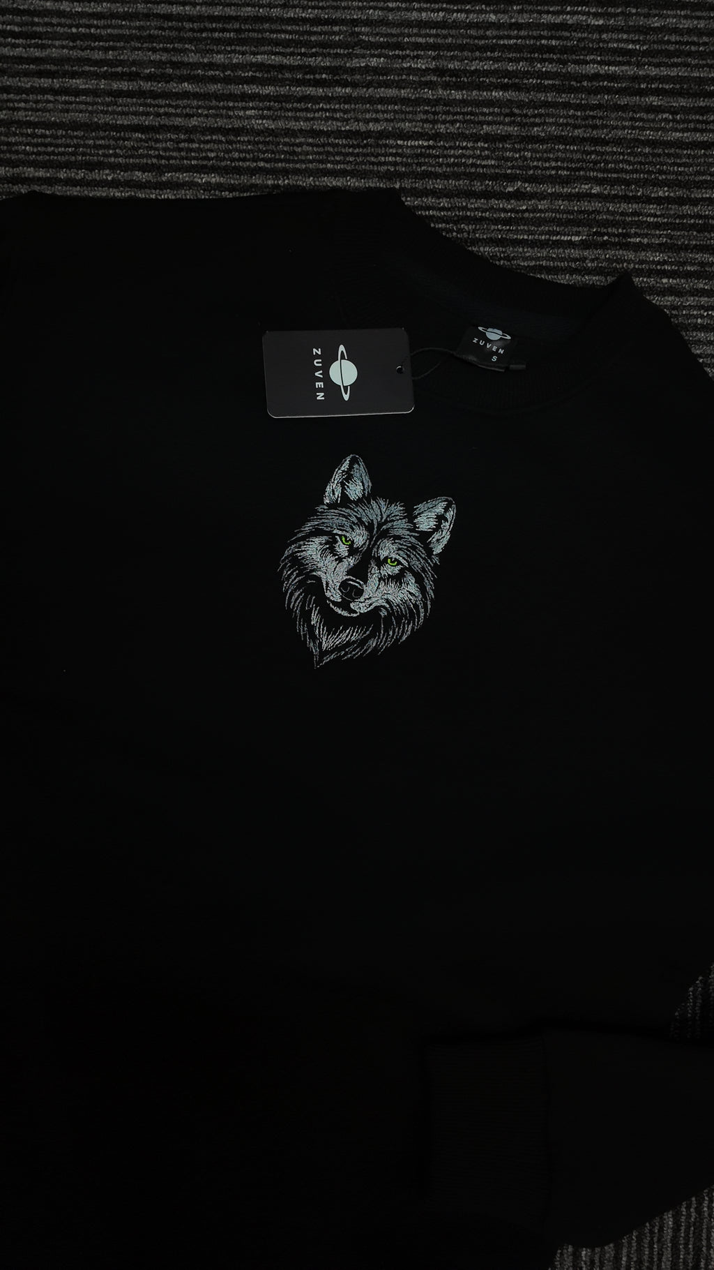 Bozkurt V Nakışlı Sweatshirt