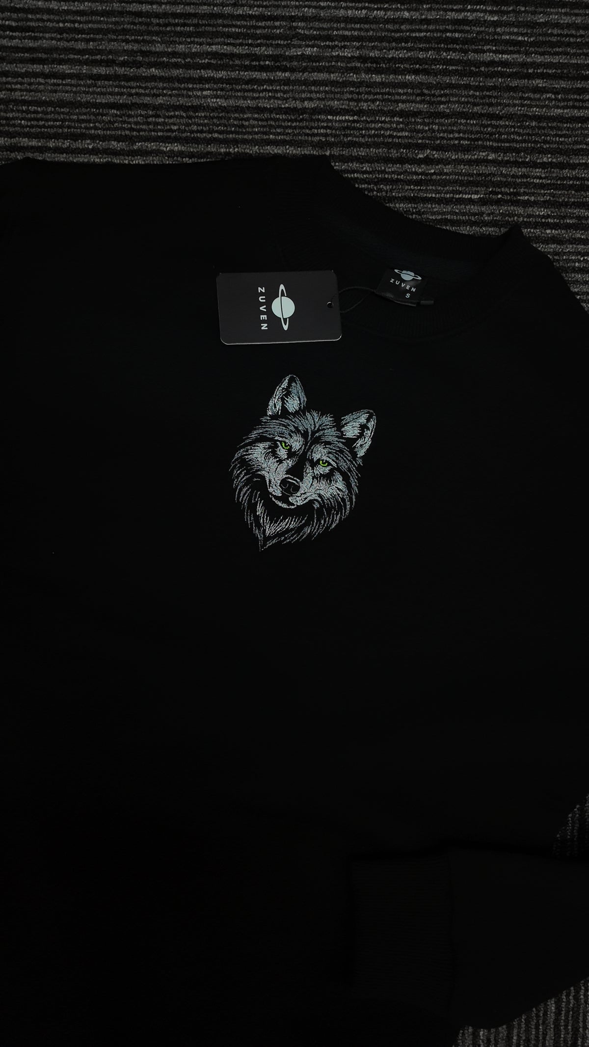 Bozkurt V Nakışlı Sweatshirt