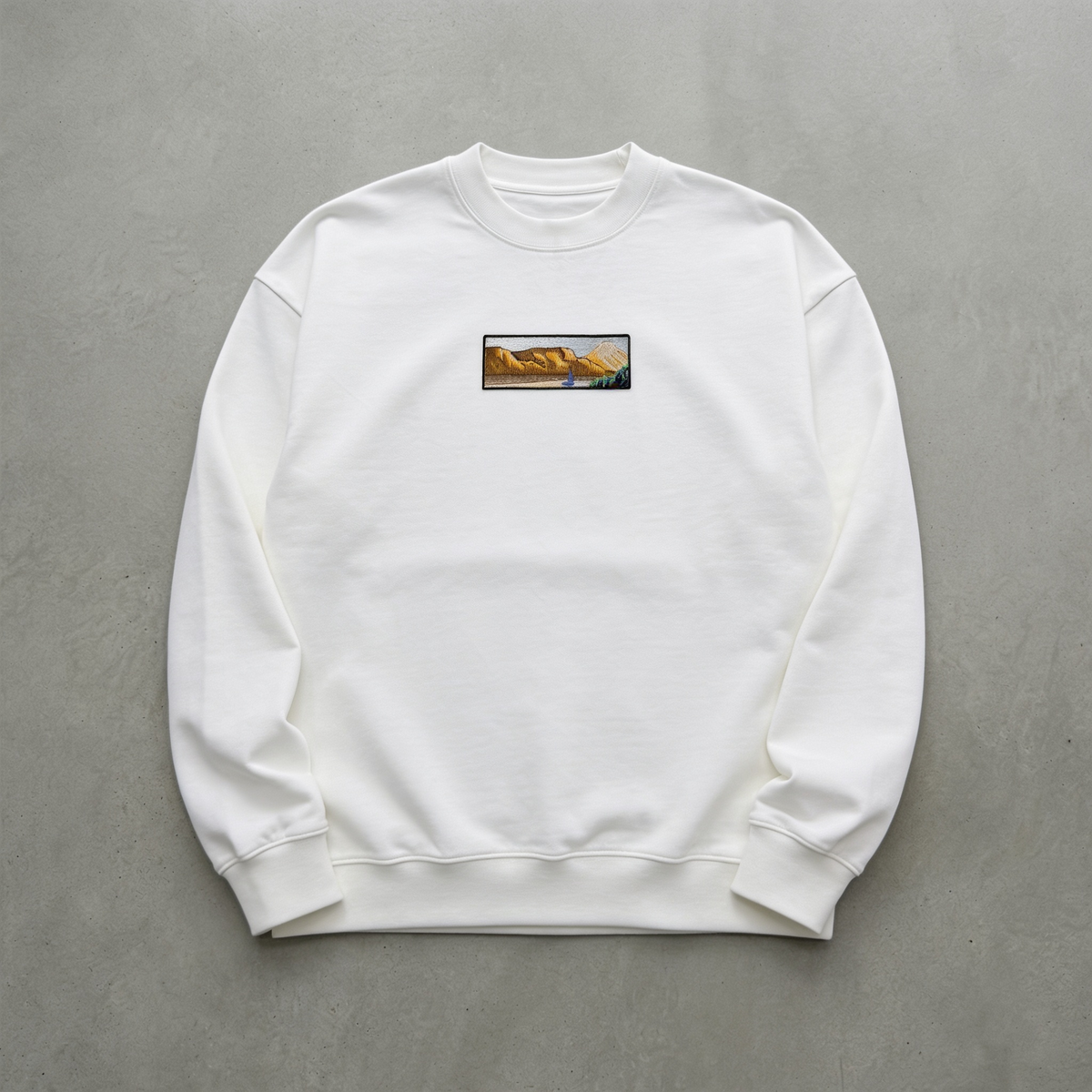 Sessiz Koy Nakışlı Sweatshirt