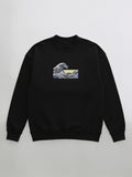 Wave II Nakışlı Sweatshirt