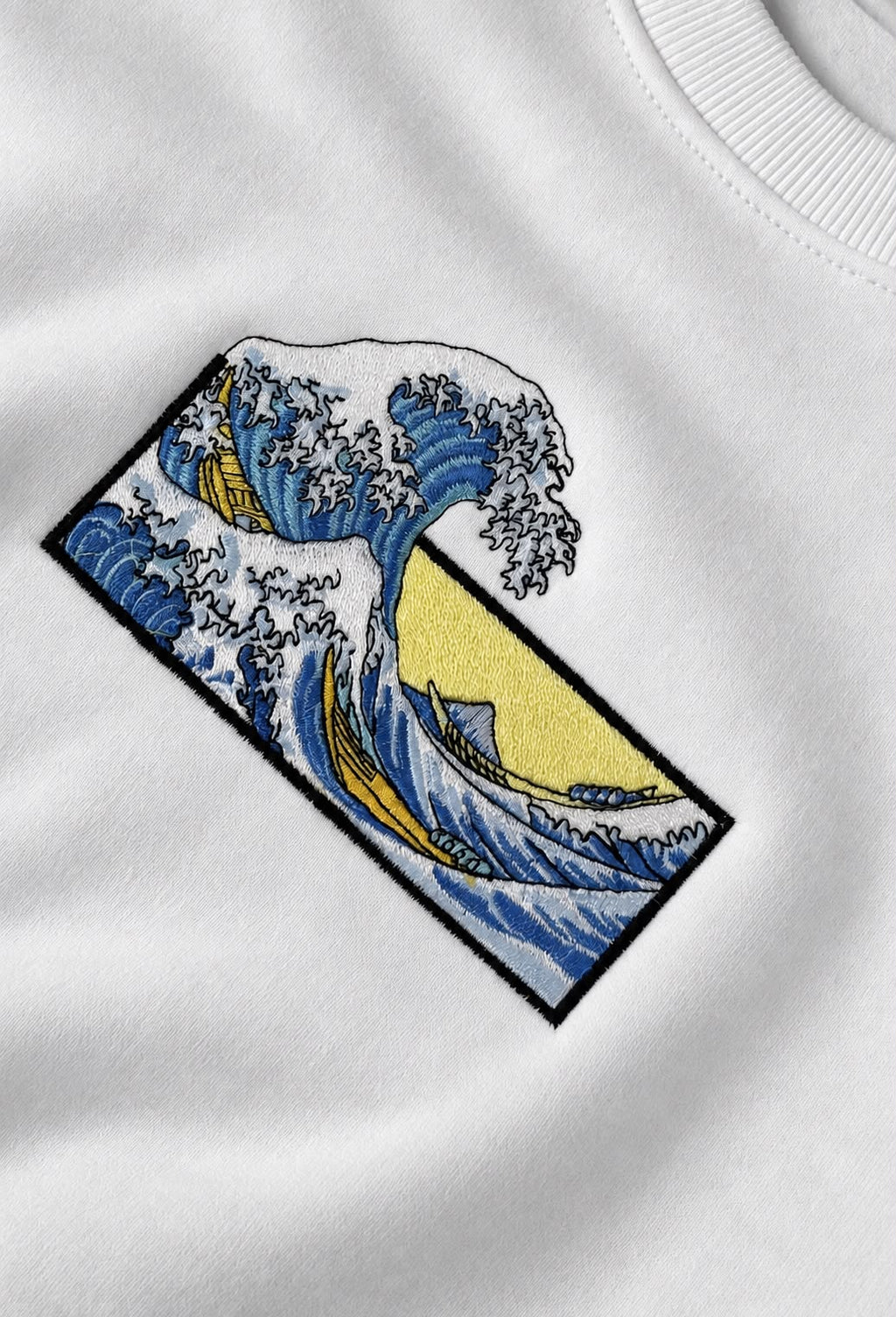 Wave II Nakışlı Sweatshirt