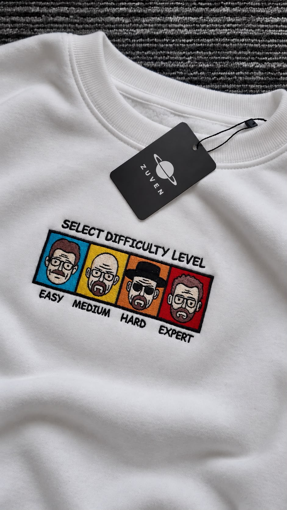 Walter Nakışlı Sweatshirt