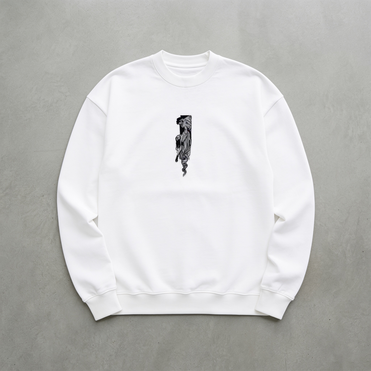 Ebedi Aşk Nakışlı Sweatshirt