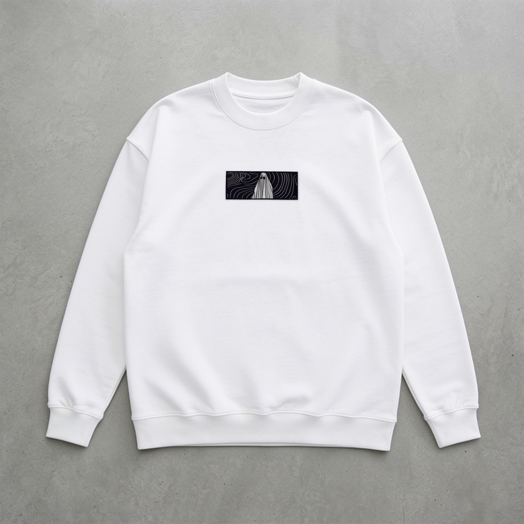 Echo Ghost Nakışlı Sweatshirt