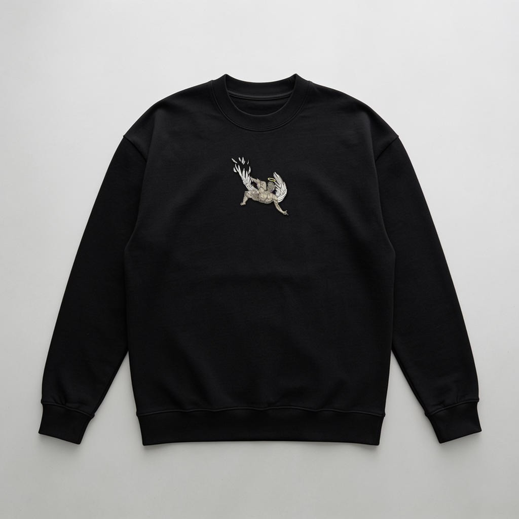 Fall of İcarus Nakışlı Sweatshirt