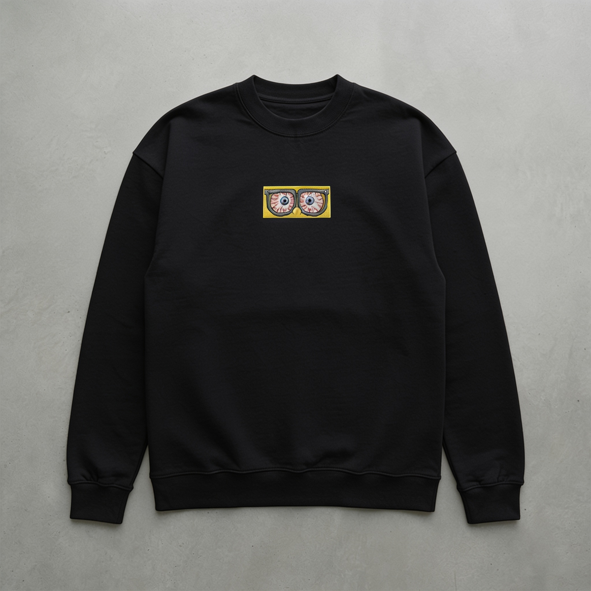 Göz Teması: Sponge Nakışlı Sweatshirt