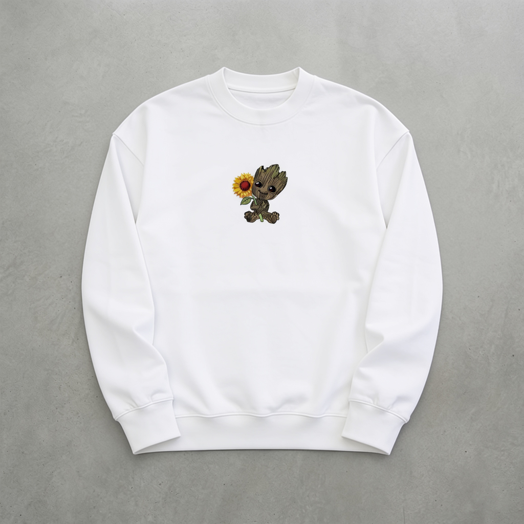 Groot Nakışlı Sweatshirt