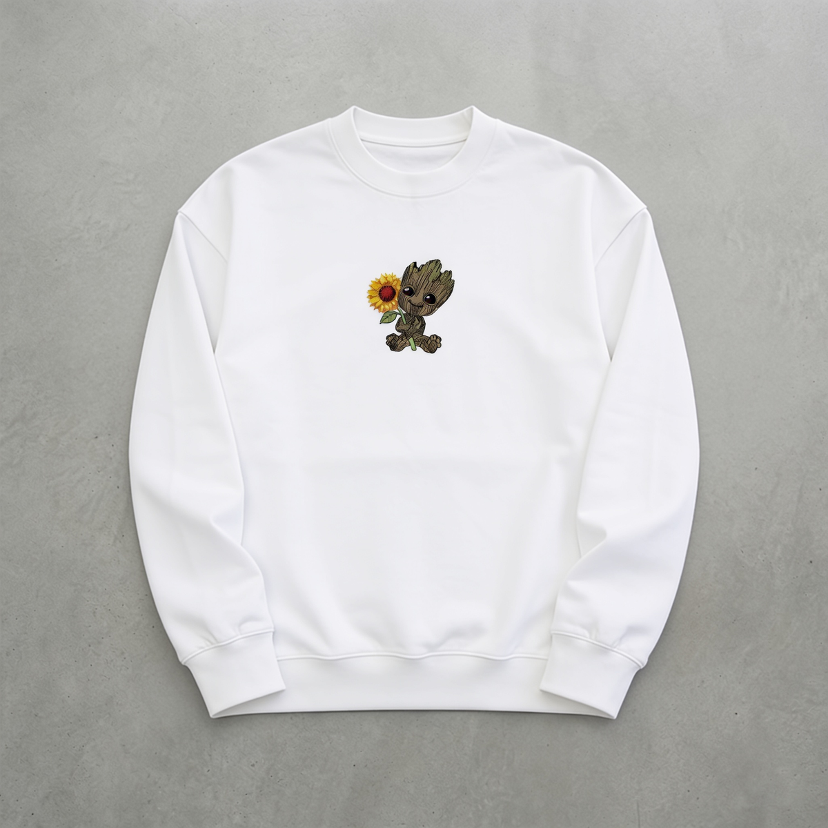 Groot Nakışlı Sweatshirt