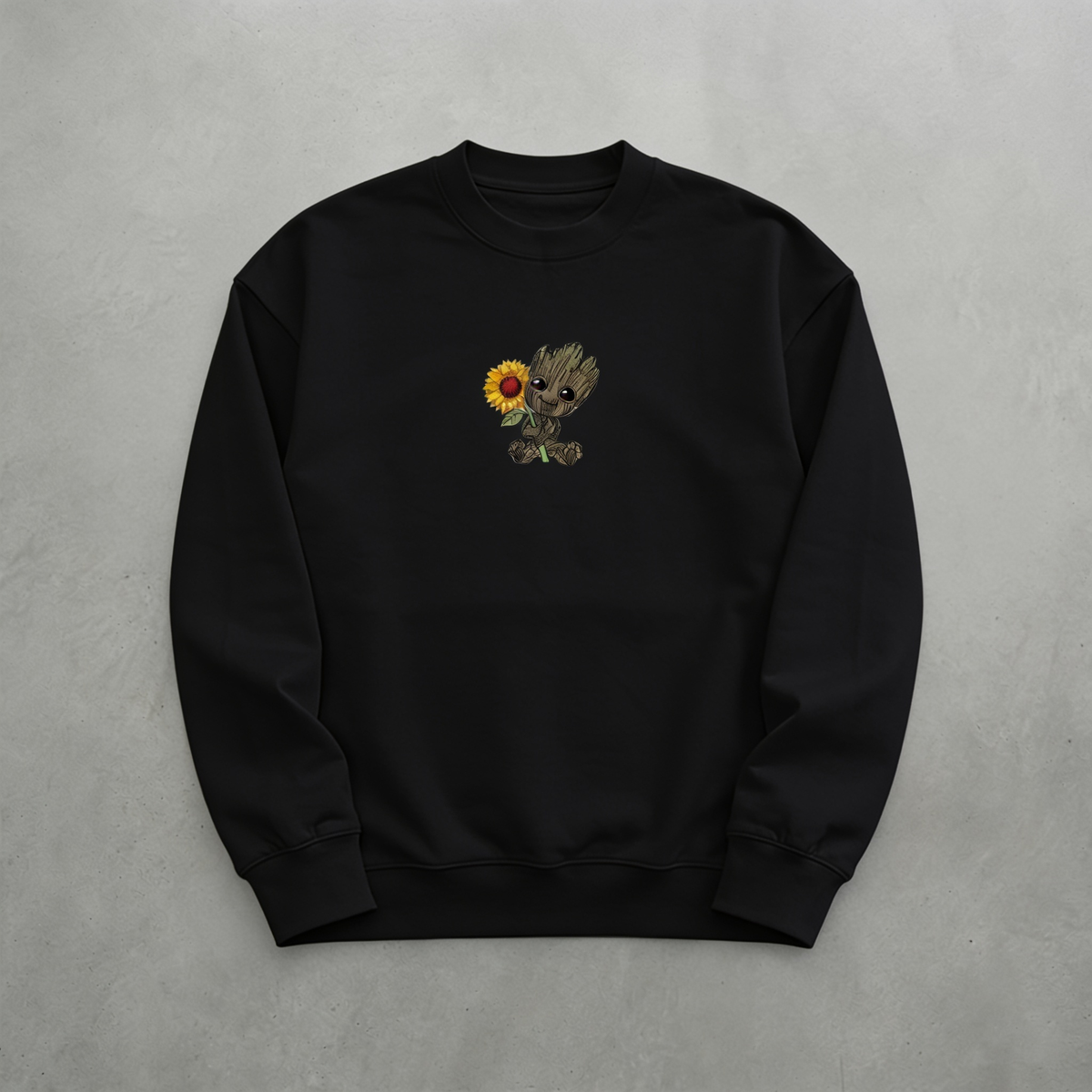 Groot Nakışlı Sweatshirt