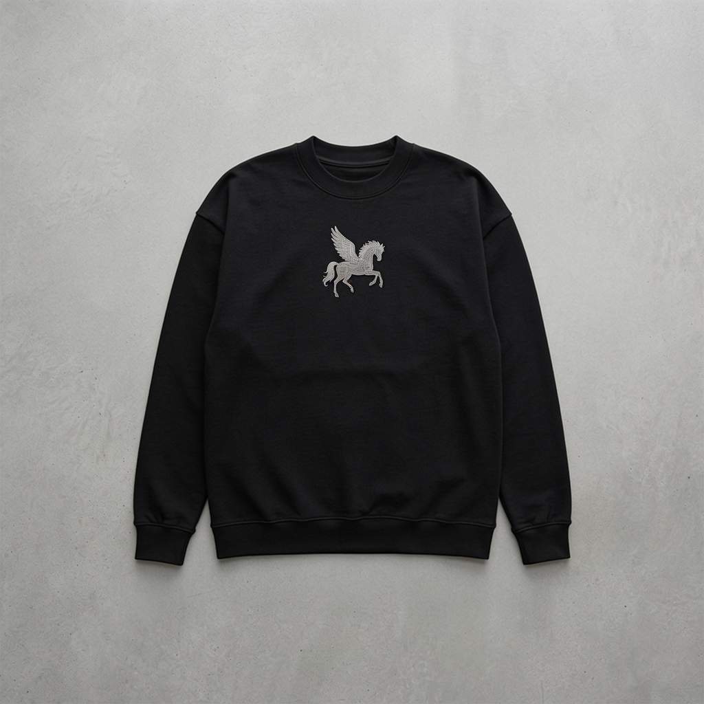 Pegasus Nakışlı Sweatshirt