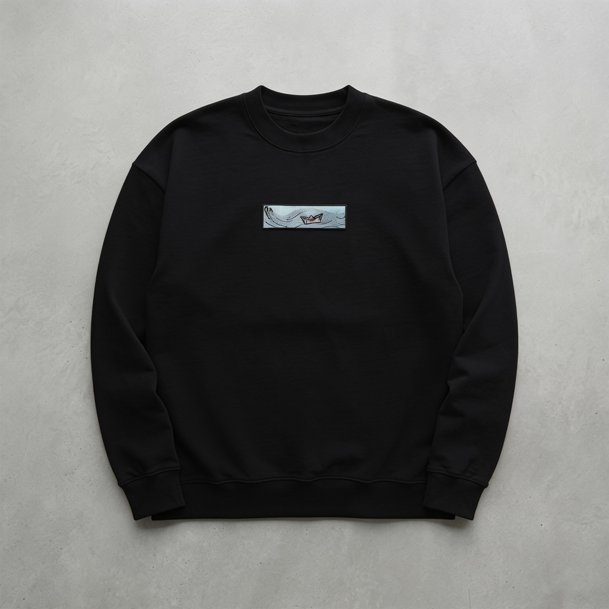 Kağıttan Cesaret Nakışlı Sweatshirt