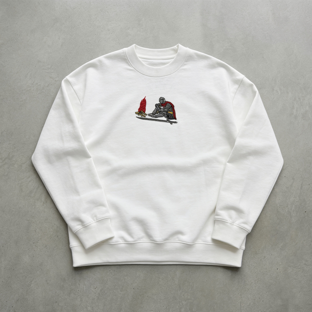 Last Knight Nakışlı Sweatshirt