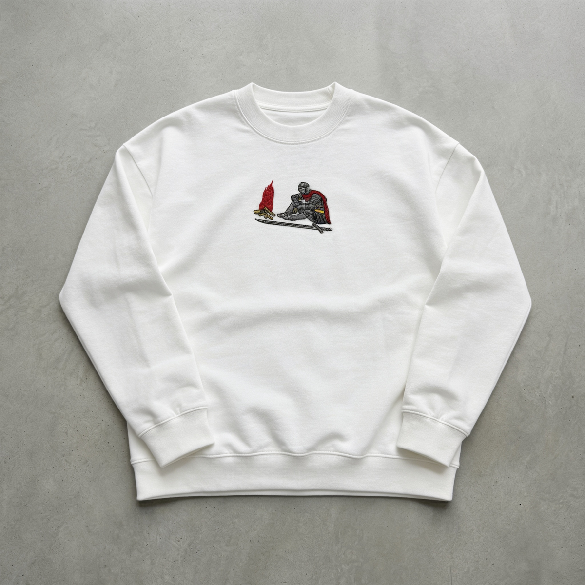 Last Knight Nakışlı Sweatshirt