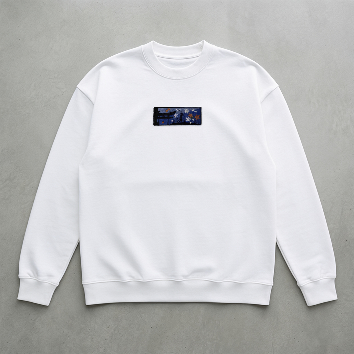 Samuray Yolu Nakışlı Sweatshirt