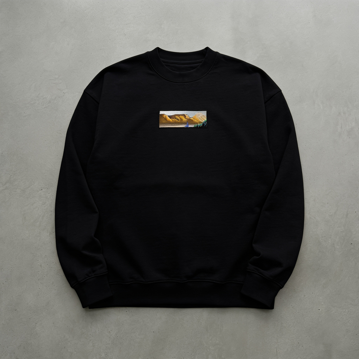Sessiz Koy Nakışlı Sweatshirt