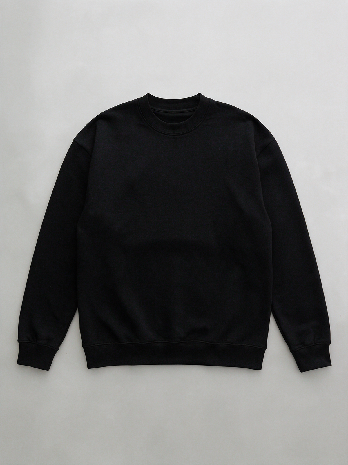 Siyah Basic Sweatshirt